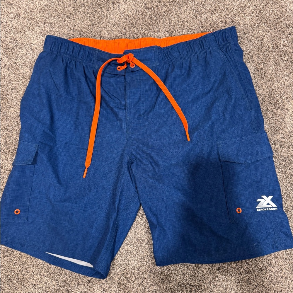 Men’s Lined Swimming Trunks, XL